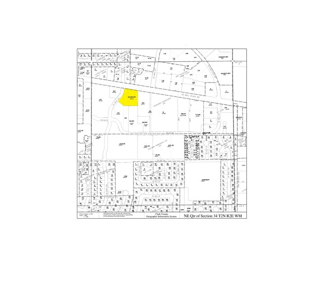 12503 SE Mill Plain Blvd, Vancouver, WA for lease - Plat Map - Image 3 of 7