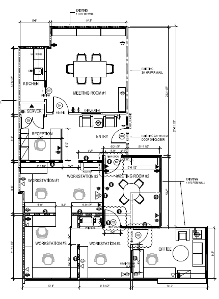 1412 W 7th Ave, Vancouver, BC for lease Floor Plan- Image 1 of 7