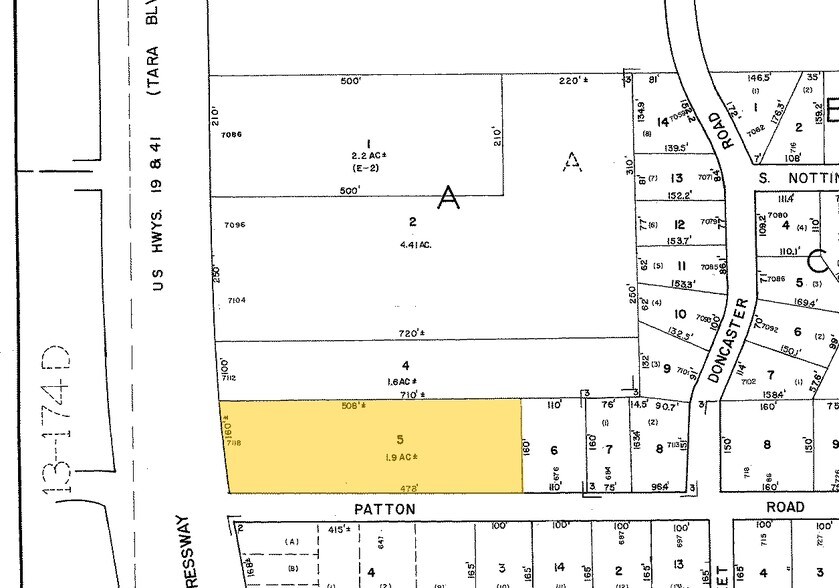 7118 Tara Blvd, Jonesboro, GA à vendre - Plan cadastral - Image 2 de 2