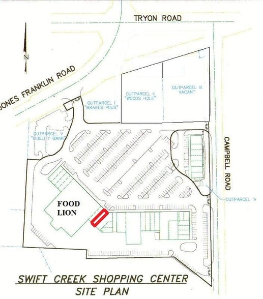 2829-2893 Jones Franklin Rd, Cary, NC for lease - Building Photo - Image 2 of 3