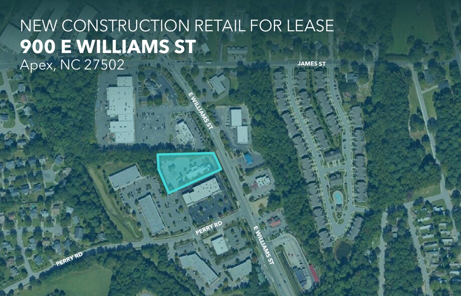 900 E Williams St, Apex, NC à louer - Photo du bâtiment - Image 2 de 5