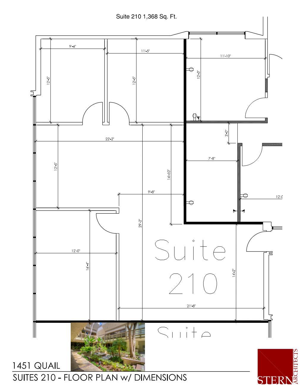 1451 Quail St, Newport Beach, CA à louer Plan d’étage- Image 1 de 1