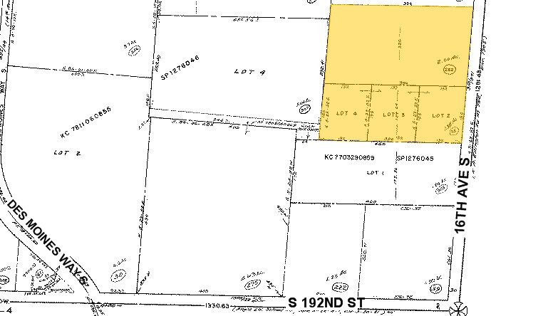 900 Sw 16th St, Renton, WA for lease Plat Map- Image 1 of 2