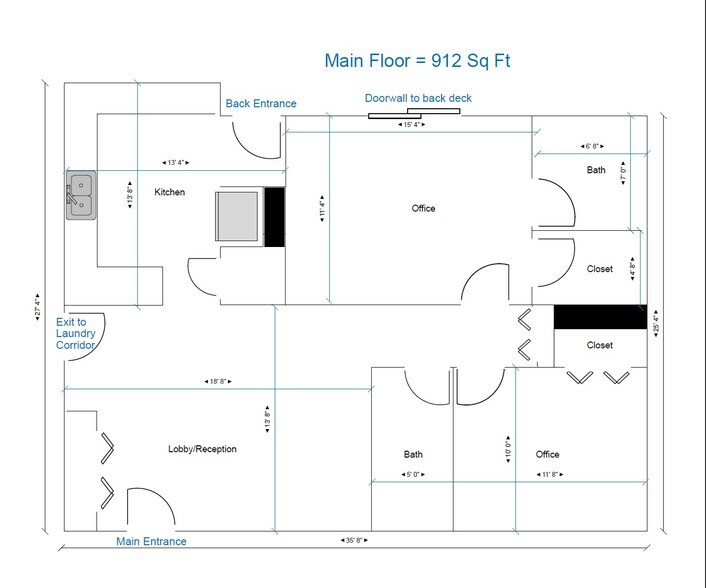 7878 M36 M36, Hamburg Township, MI à louer - Plan d’étage - Image 3 de 4