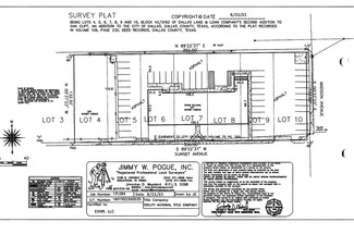 Plus de détails pour 315-325 Sunset Ave, Dallas, TX - Terrain à vendre