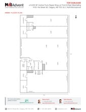 4150 14A St SE, Calgary, AB for lease Site Plan- Image 1 of 3
