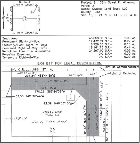 Highway 106th & 145th St, Owasso, OK for sale - Aerial - Image 2 of 2