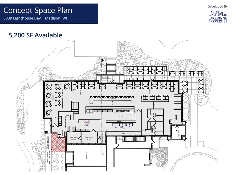 5339 Lighthouse Bay Dr, Madison, WI for lease Floor Plan- Image 1 of 1