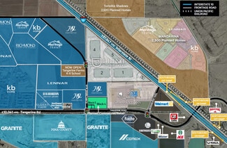 Plus de détails pour Tangerine & Gladden, Marana, AZ - Terrain à vendre