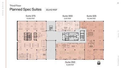 155 Riveredge Dr, Dallas, TX à louer Plan d’étage- Image 1 de 1