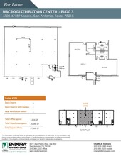 4501-4727 Macro, San Antonio, TX à louer Plan d’étage- Image 1 de 1