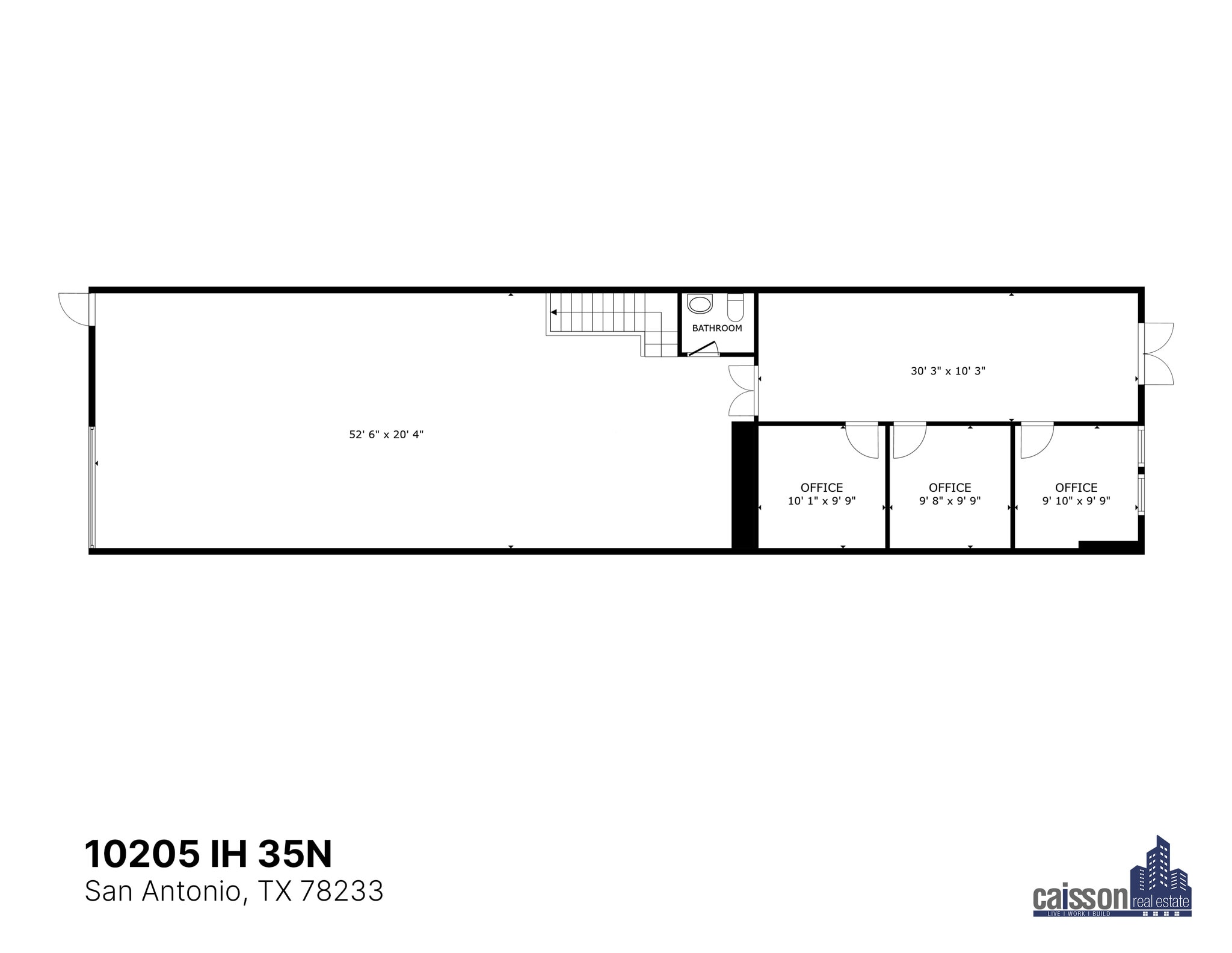 10201-10237 N IH 35, San Antonio, TX for lease Floor Plan- Image 1 of 1