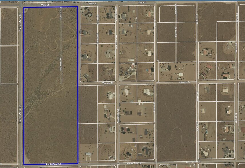 Baldy Mesa Road, Victorville, CA à vendre - Aérien - Image 2 de 3