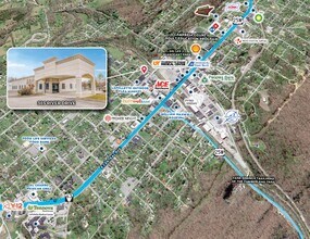 305 River Dr, LaFollette, TN - Aerial  map view