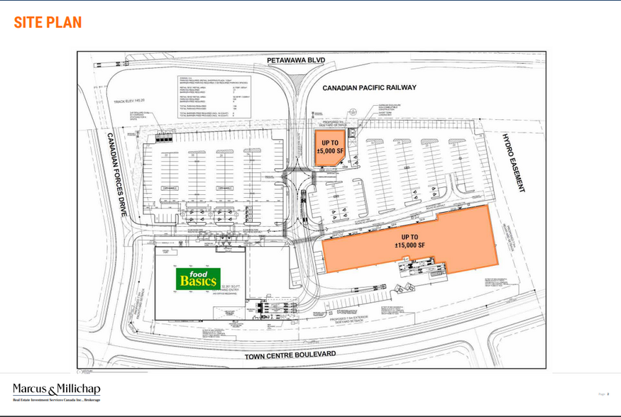 3018 Renfrew County Blvd, Petawawa, ON à louer - Plan d’étage - Image 2 de 2