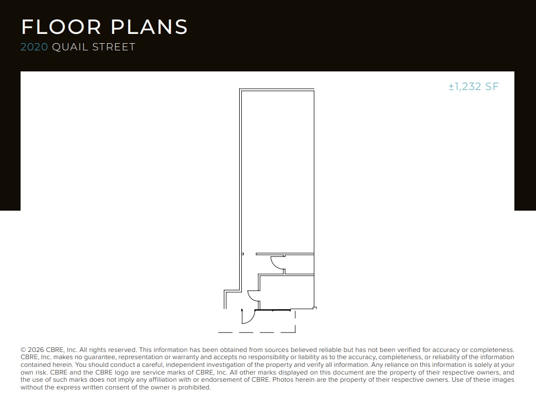2000-2026 Quail St, Newport Beach, CA à louer Plan d’étage- Image 1 de 1