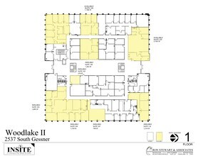 2537 S Gessner Rd, Houston, TX à louer Plan de site- Image 1 de 3
