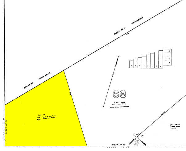 95 Fulton St, Boonton, NJ à vendre - Plan cadastral - Image 2 de 6