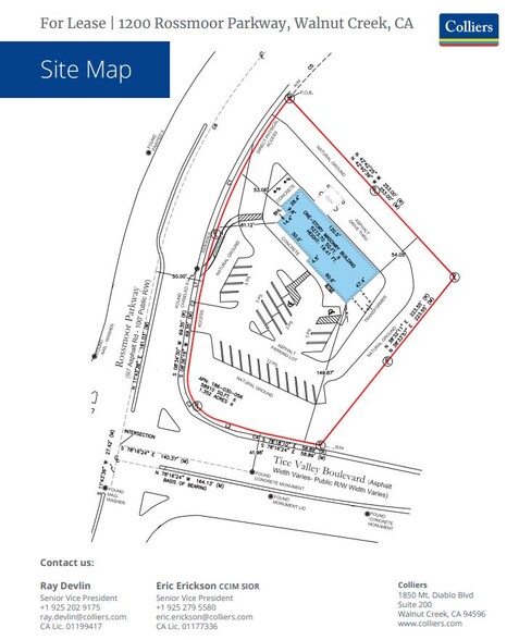 1200 Rossmoor Pky, Walnut Creek, CA à louer - Plan de site - Image 3 de 3