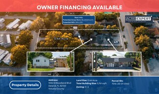 Plus de détails pour 332 S Woodland Blvd, Deland, FL - Commerce de détail à vendre