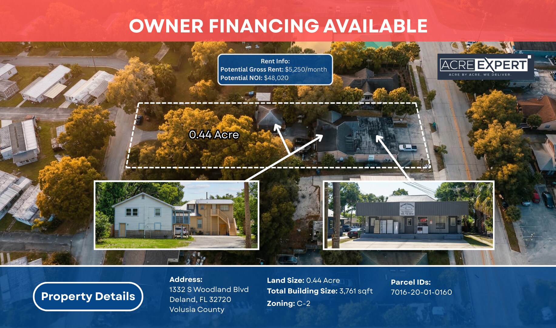 332 S Woodland Blvd, Deland, FL à vendre Photo principale- Image 1 de 4