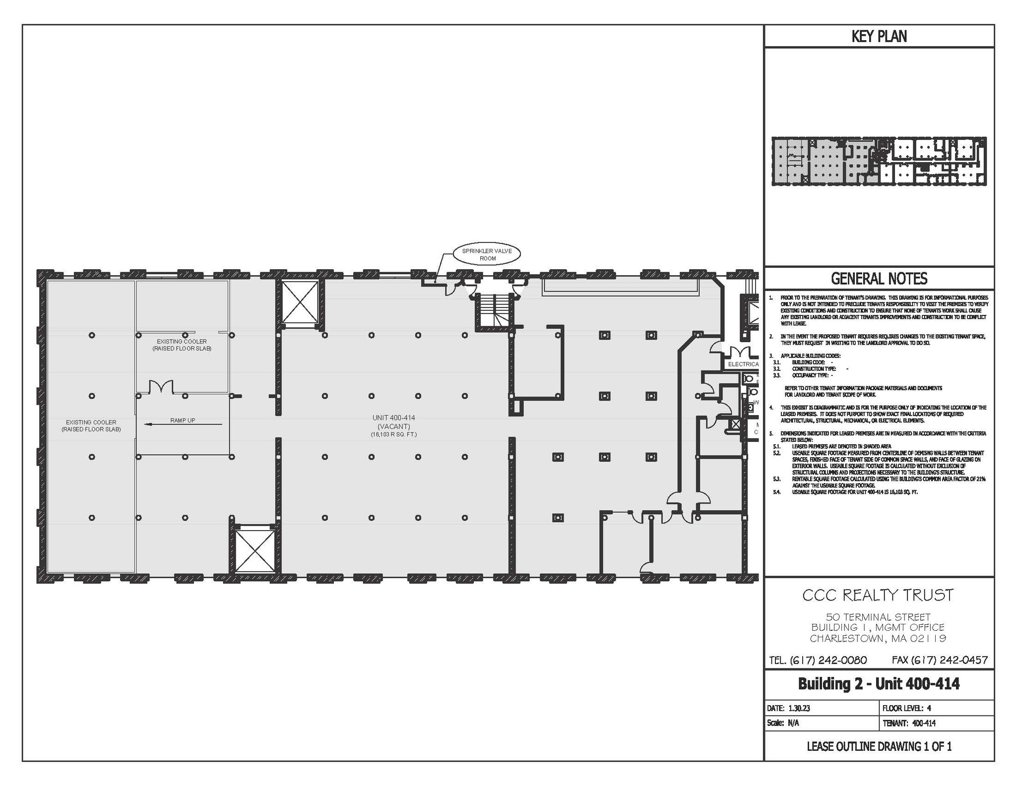 50 Terminal St, Charlestown, MA à louer Plan d  tage- Image 1 de 2