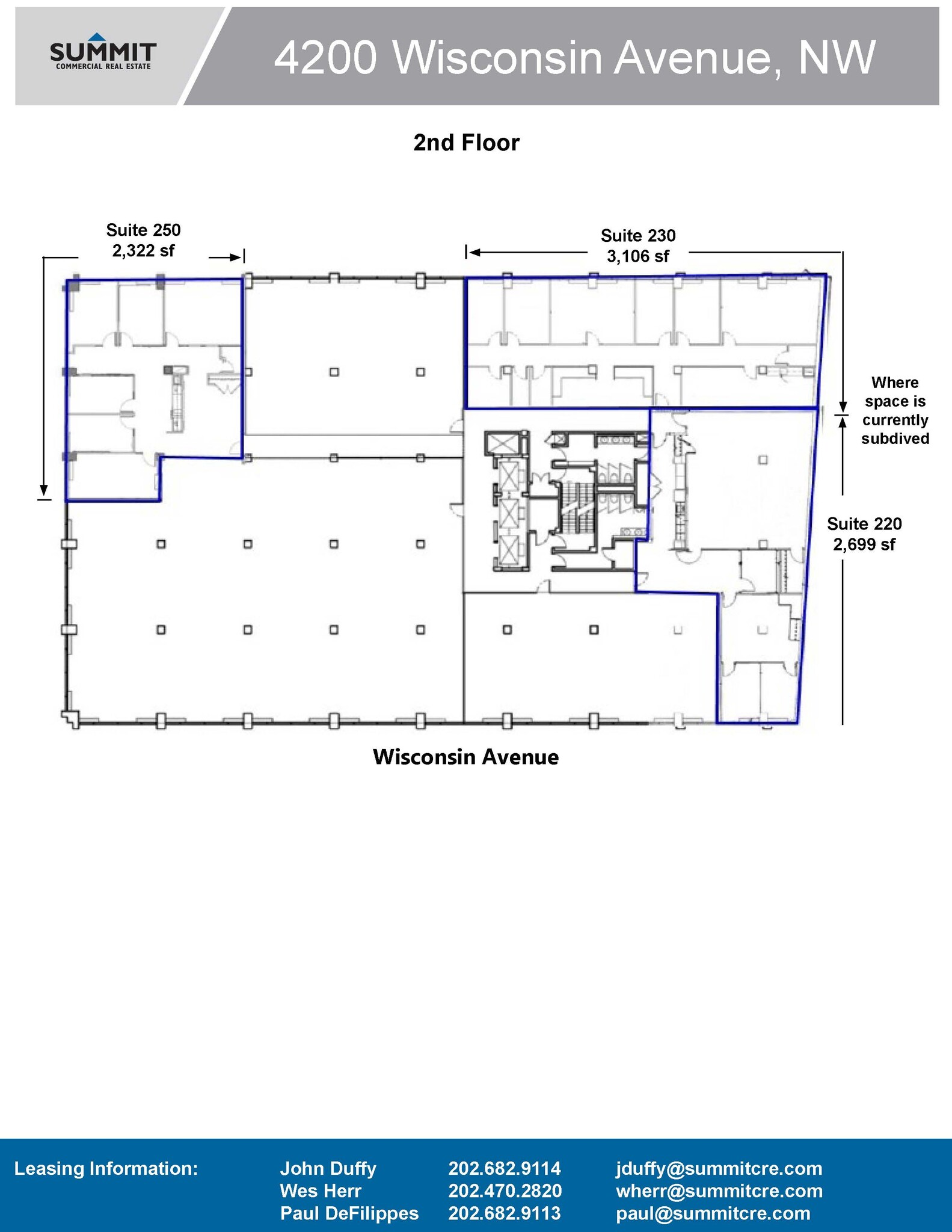 4200 Wisconsin Ave NW, Washington, DC à louer Plan d  tage- Image 1 de 1