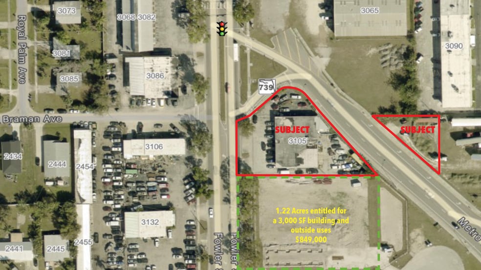 3105 Fowler St, Fort Myers, FL for sale - Building Photo - Image 2 of 3