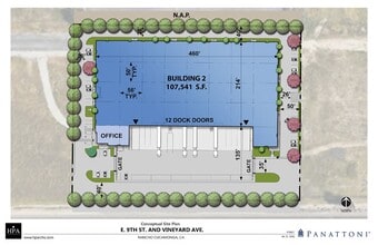 9th St & Vineyard Ave, Rancho Cucamonga, CA for lease Site Plan- Image 1 of 2