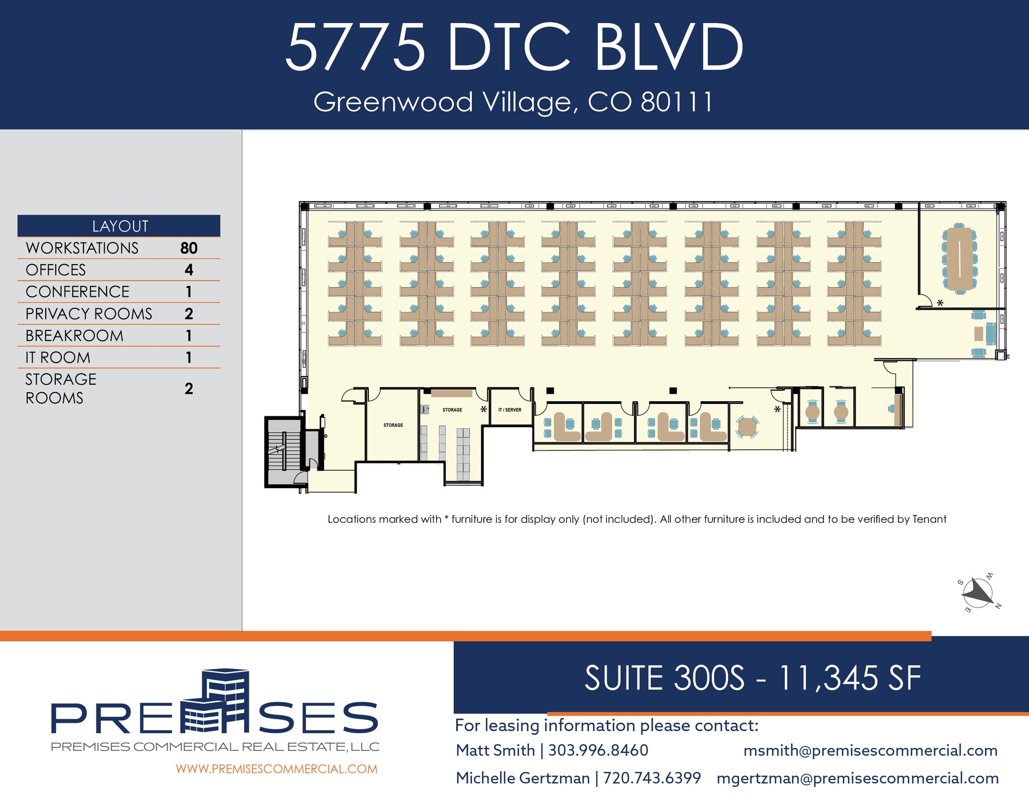 5775 DTC Blvd, Greenwood Village, CO for lease Floor Plan- Image 1 of 7