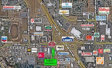 551 Country Dr, Chico, CA - Aérien  Vue de la carte - Image1