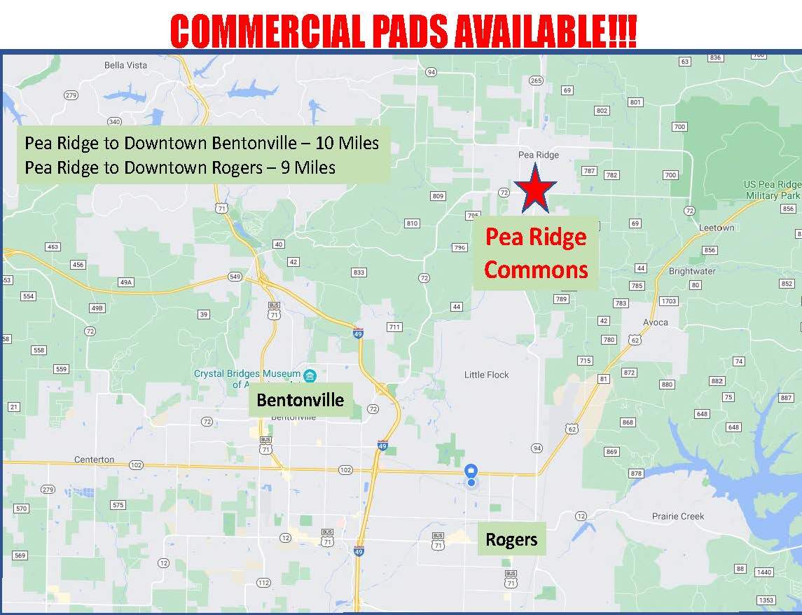 Slack Street & Weston Road, Pea Ridge, AR for lease Building Photo- Image 1 of 6