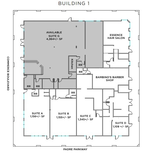 1-5 Padre Pky, Rohnert Park, CA for lease Floor Plan- Image 1 of 1