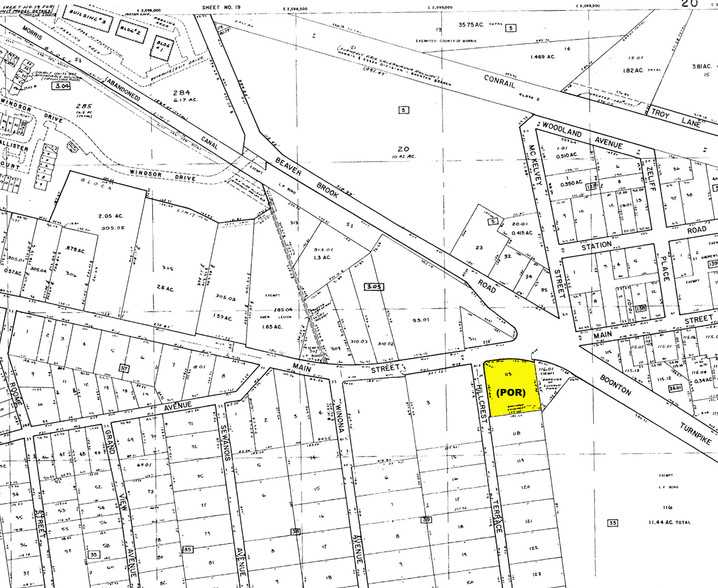 166 Main St, Lincoln Park, NJ à louer - Plan cadastral - Image 2 de 9