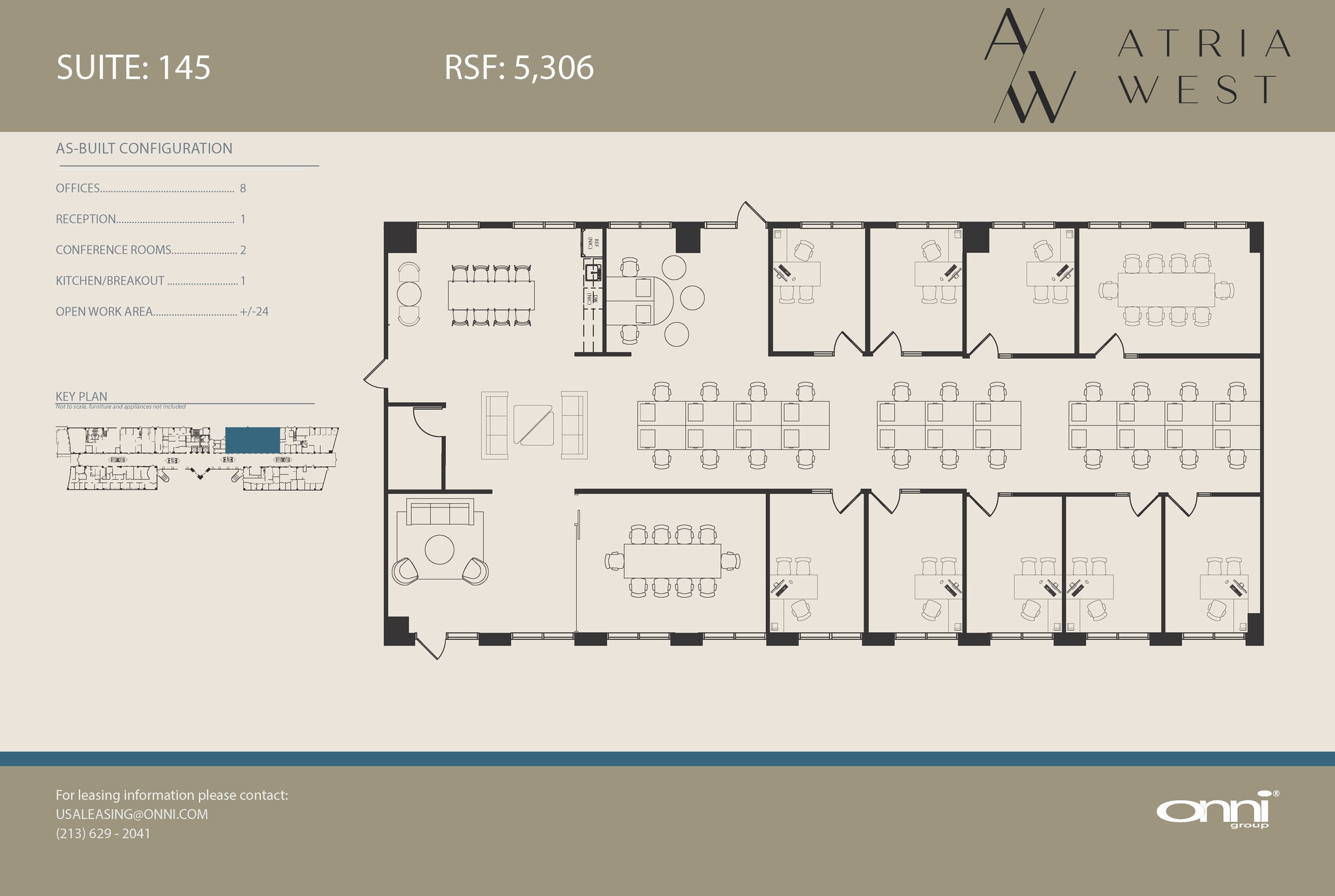 10635 Santa Monica Blvd, Los Angeles, CA à louer Plan d’étage- Image 1 de 1