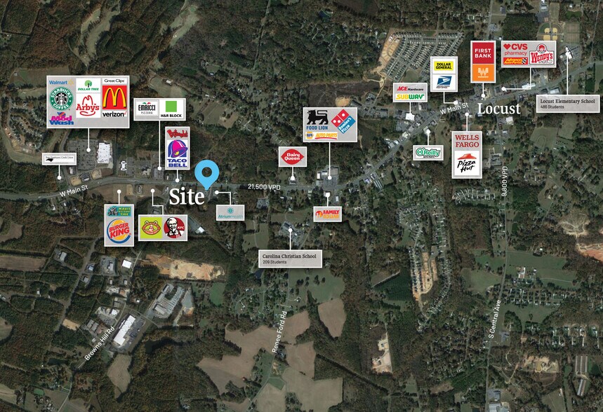 122 Professional Park Dr, Locust, NC à louer - Photo du bâtiment - Image 2 de 7