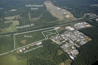 30 Blackjack Rd, Fredericksburg, VA - AÉRIEN  Vue de la carte