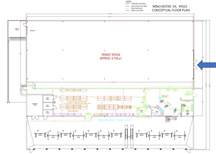 2001 S Pleasant Valley Rd, Winchester, VA à vendre Plan d’étage- Image 1 de 1