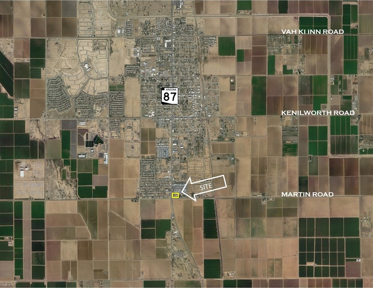 NE Hwy 87 & Martin Rd, Coolidge, AZ for sale - Building Photo - Image 1 of 1