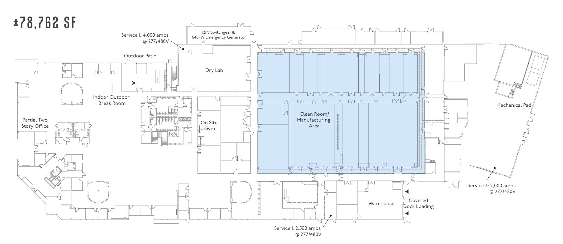 2581 Junction Ave, San Jose, CA for lease Floor Plan- Image 1 of 1