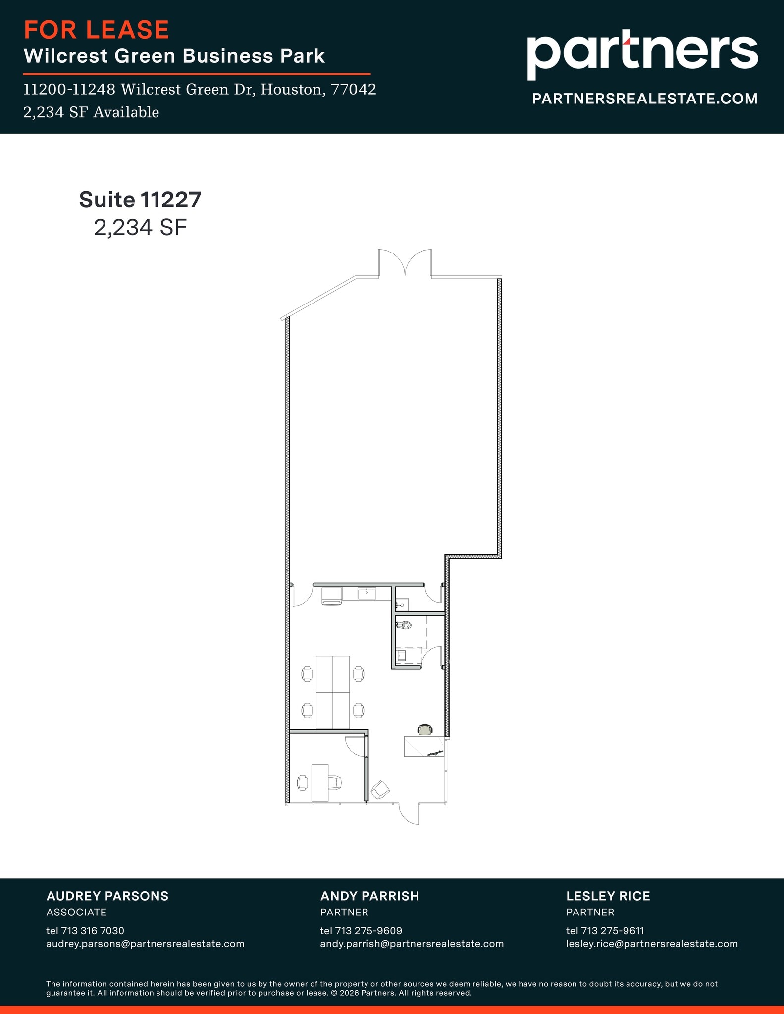 11200-11248 Wilcrest Green Dr, Houston, TX à louer Plan de site- Image 1 de 1