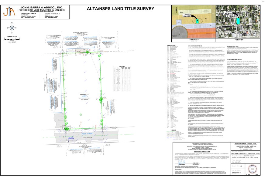 2455 Polk St, Hollywood, FL à vendre - Plan cadastral - Image 2 de 14
