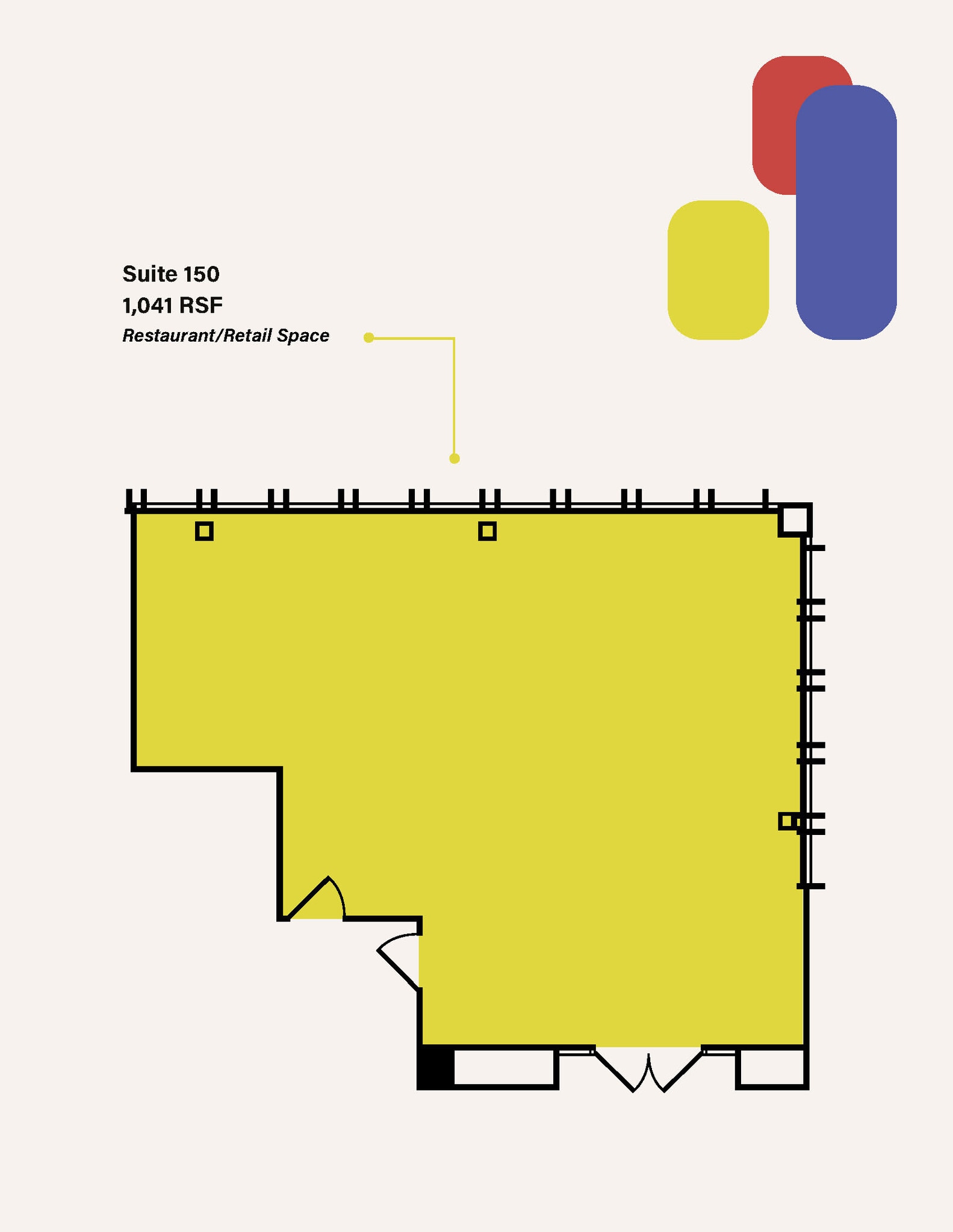 1910 W Sunset Blvd, Los Angeles, CA for lease Floor Plan- Image 1 of 1