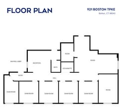 921 Boston Tpke, Bolton, CT à louer Plan d’étage- Image 1 de 1