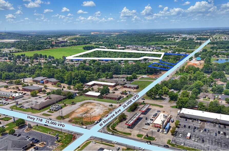 319 W Monroe Ave, Lowell, AR à vendre - Photo du bâtiment - Image 3 de 5