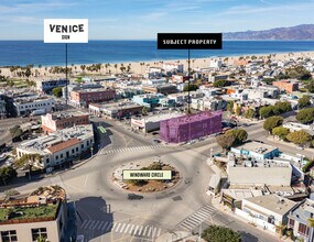 1501 Main St, Venice, CA - Aerial  map view