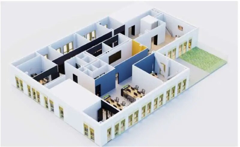Bureau dans Lyon à louer - Plan d’étage - Image 3 de 21