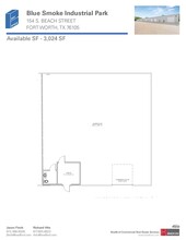 2402-2404 Blue Smoke Ct, Fort Worth, TX for lease Floor Plan- Image 1 of 1