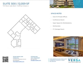 1721 Moon Lake Blvd, Hoffman Estates, IL for lease Floor Plan- Image 1 of 1