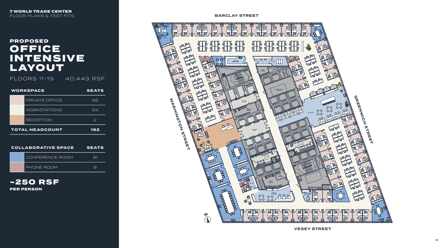 7 World Trade Center, New York, NY à louer Plan d’étage- Image 1 de 3
